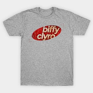 Biffy Clyro - simple red elips vintage T-Shirt